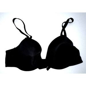 CHANTELLE 3295 BASIC‎ INVISIBLE cup bra black neckline 36b